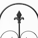 image 6 of Outsunny 5PCs Decorative Garden Fencing Metal Border Edging