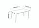 image 5 of Scandi Style Rectangular Table | White | 1
