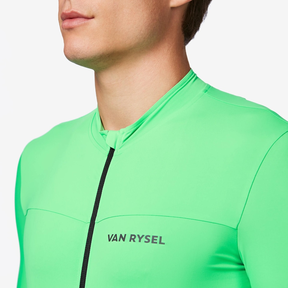 image 1 of Decathlon Men's fitted road cycling short-sleeved jersey, EDR 2