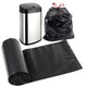 image 1 of GEEZY Bin Liners 30L Black Refuse Bags Garbage Sacks 20 Pack x1