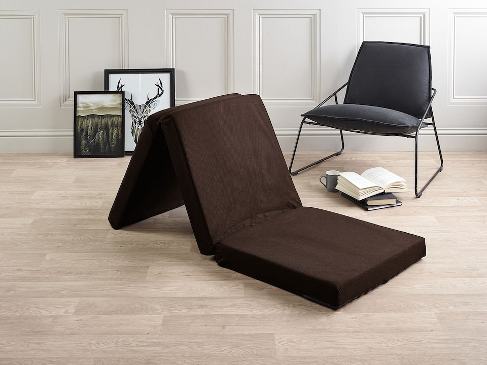 image 1 of Kids Futon Mattress 190 x 63cm | Foldable Floor Bed for Sleepovers