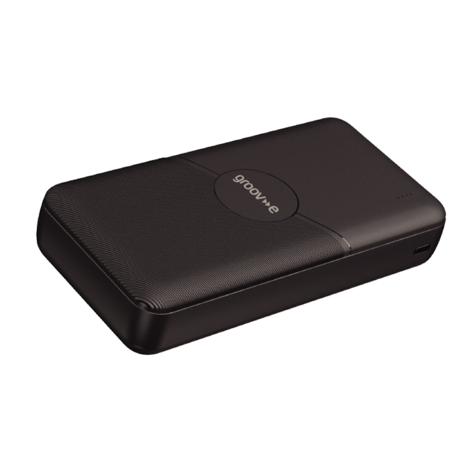 image 1 of Groov-e GVCH20000/BK Power Bank 20,000mAh Portable Charger - Black