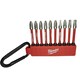 image 1 of Milwaukee - Shockwave Impact Duty Screwdriver Bit Carabiner Set 10 piece