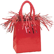 Unique Party Mini Gift Bag Balloon Weight - Red - One Size