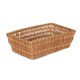 image 2 of Jumbo Wicker Packaging Wicker Tray Brown | Brown