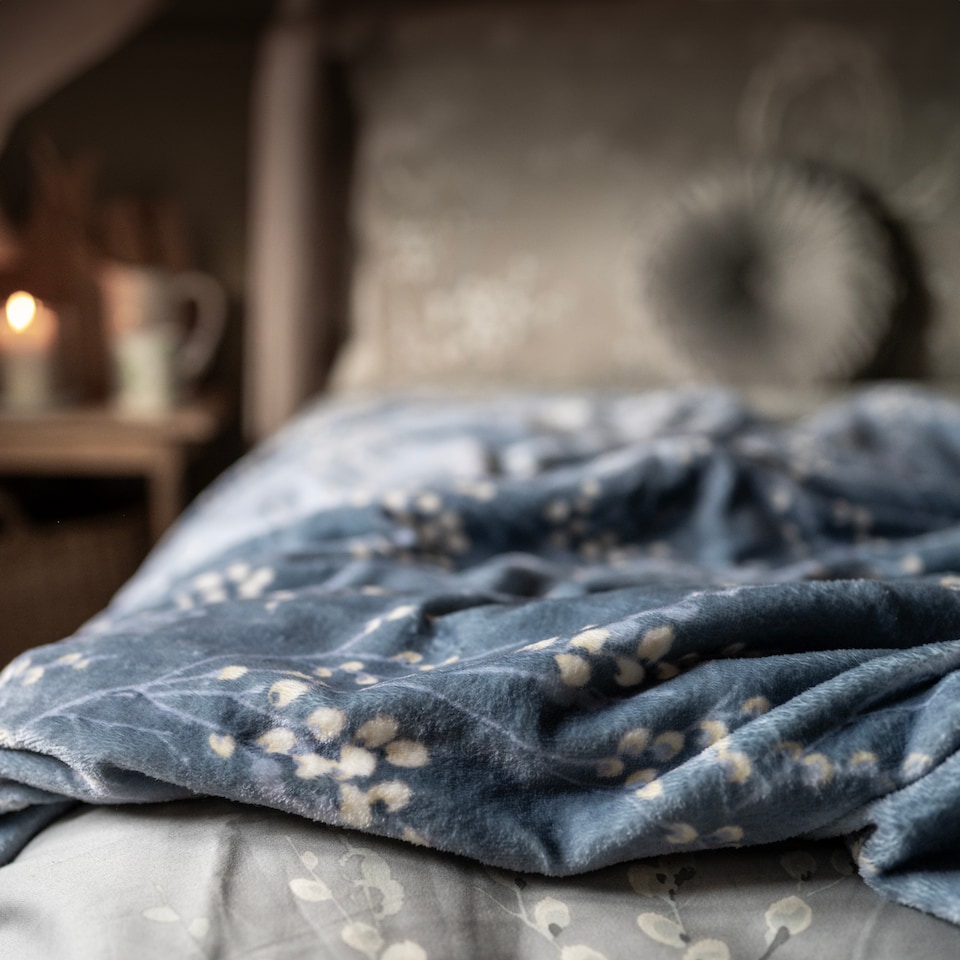 image 1 of Laura Ashley Heated Throw Blanket