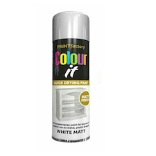 Primer Spray Paint Aerosol Auto Car Wood Metal 250ml White