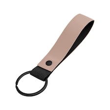 Bagbase Matte PU Keyring - Nude - One Size