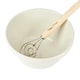 image 5 of KitchenCraft Dough Whisk Wood Stainless Steel 36cm