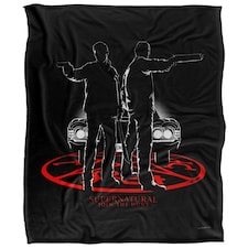 Supernatural Silhouette Blanket - Multicoloured - One Size