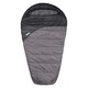 image 3 of Mountain Warehouse Summit Sleeping Bag Adult Mummy Camping Hiking Winter Warm Right Handed Zip - Regular length (200cm) Grey