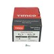 image 3 of Timco - Metal Construction Sheet & Stud Screws - PH - Pan - Self-Drilling - Zinc (Size 8 x 1/2 - 1000 Pieces)