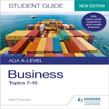 Aqa A-level Business Student Guide 2: Topics 710