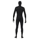image 4 of Skeleton Second Skin Glow In The Dark Fancy Dress Costume Unisex Adult Large