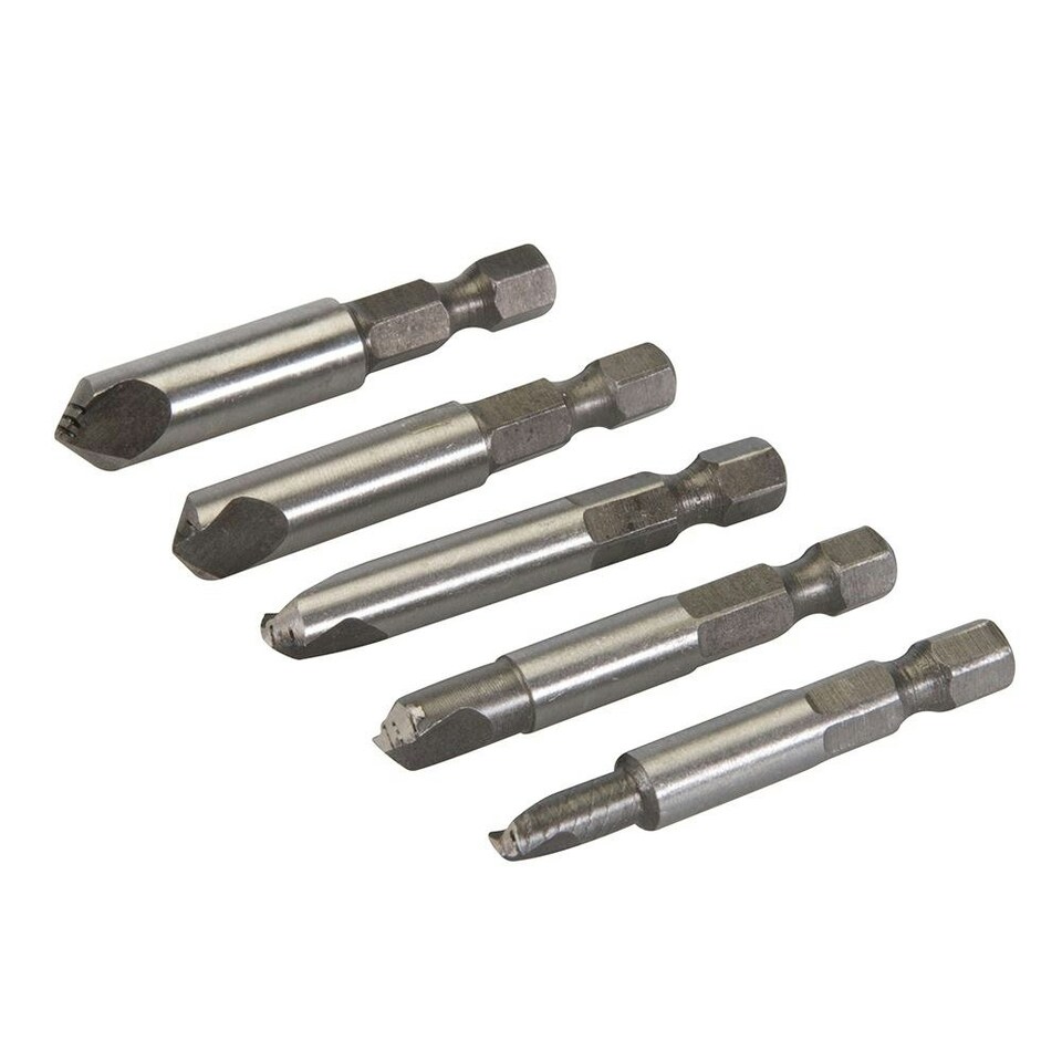 Silverline - Damaged Screw Remover Set 5pce - 50mm