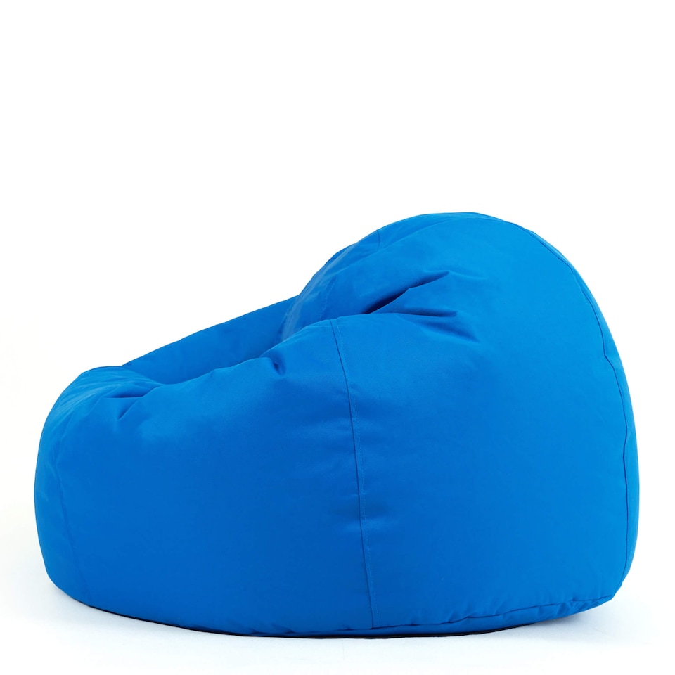 image 1 of Adult Classic Beanbag Outdoor Waterproof Bean bags Ready Filled - Blue, 2 Pack