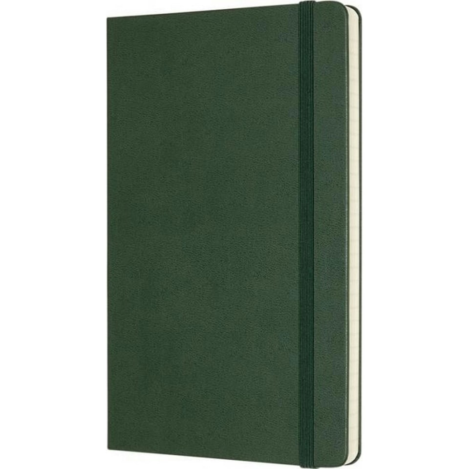image 1 of Moleskine Classic L Hard Cover Ruled Notebook - Myrtle Green - One Size
