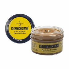 Meltonian Boot and Shoe Cream Polish - Conditioning and Colour Restoration 50ml | Brown | Adobe