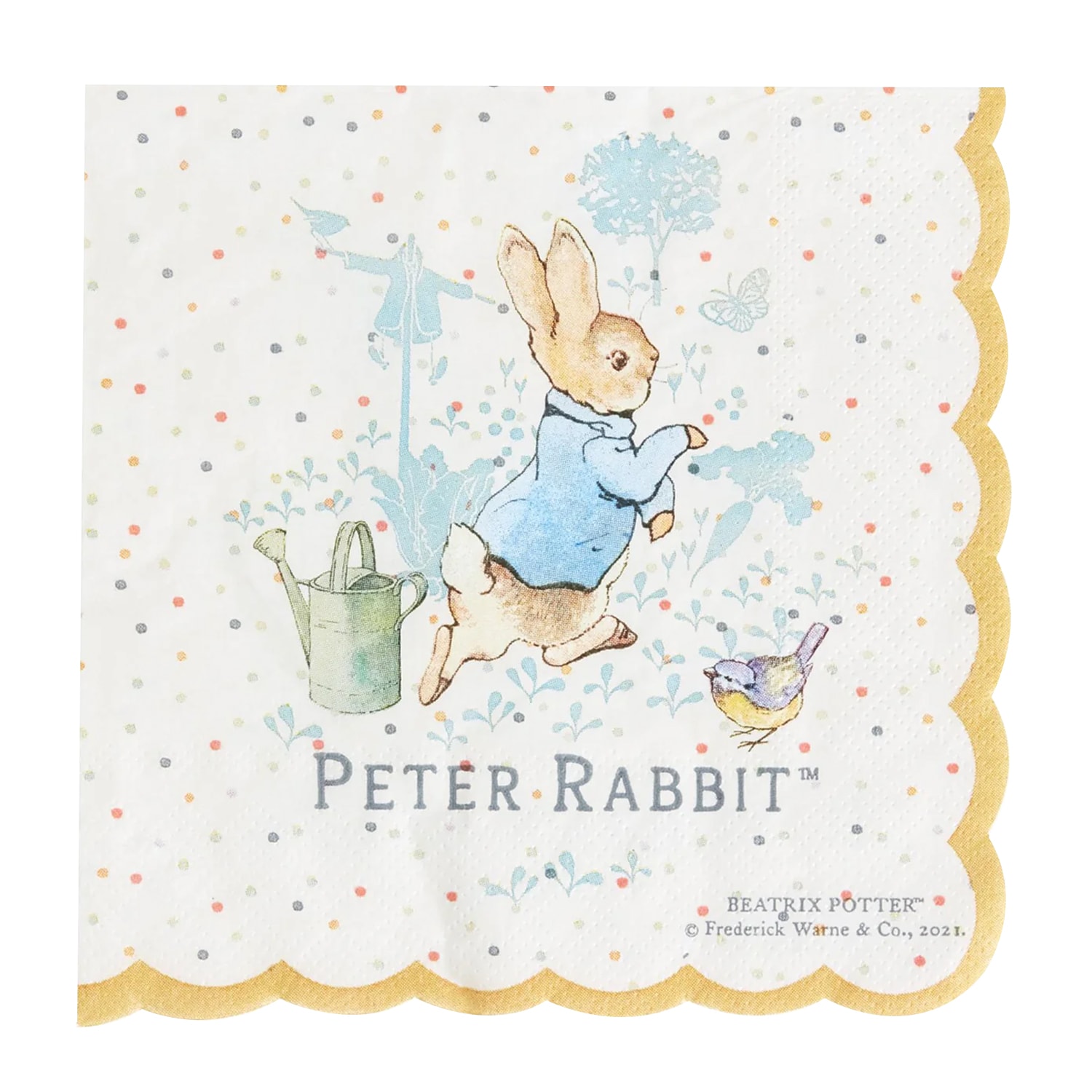 Peter Rabbit Classic Disposable Napkins (Pack of 16) White White/Multicoloured One Size 1