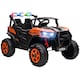 image 1 of AIYAPLAY 24V Electric Ride on Car, 2-Seater Electric Car for Kids with Remote Control, Light, Bluetooth, Soft Start, Suspension Spring, 2 Motors Children Ride on Toy UTV Truck | Orange