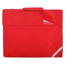 Quadra Junior Book Bag - 5 Litres - Bright Red - One Size