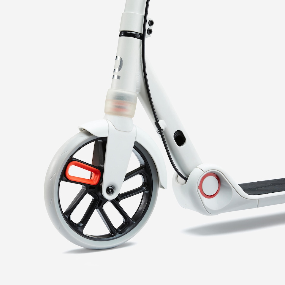 image 1 of Decathlon Kids' Scooter M900 - Lunar Grey & Touch of Red