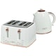 image 3 of HOMCOM Electric Kettle, Fast Boil, 1.7L, 3kW, Swivel, Auto Shut-off, Cream