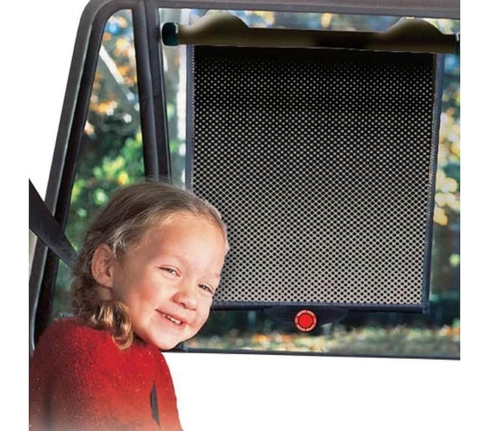 image 1 of Munchkin Baby Car Window Sun Shade Blind Blinder Suction White Hot Sunshade 2pk