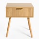 image 1 of OHS Venice Bedside Table 1 Drawer Cabinet Nightstand Storage Unit