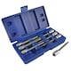 image 2 of 3/8" Drive Extra Long Male Spline Bit Triple Square Sockets M4 - M10 7pc Set