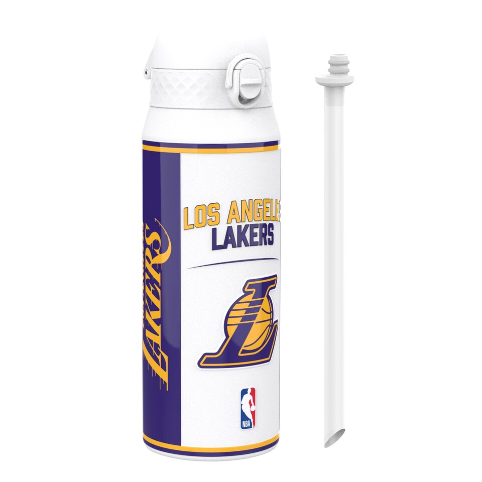 image 1 of NBA x Sport, Insulated Bottle, NBA GameDay, 750ml (24oz) | White | NBA GameDay LA Lakers | One Size