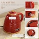 image 3 of HOMCOM Kettle and Toaster Sets, 3000W 1.7L Rapid Boil Kettle & 4 Slice Toaster with 7 Browning Controls, Defrost, Reheat and Crumb Tray, UK Otter thermostat, Red