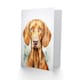 image 2 of Hungarian Vizsla Watercolour Thinking You Dog Birthday Card