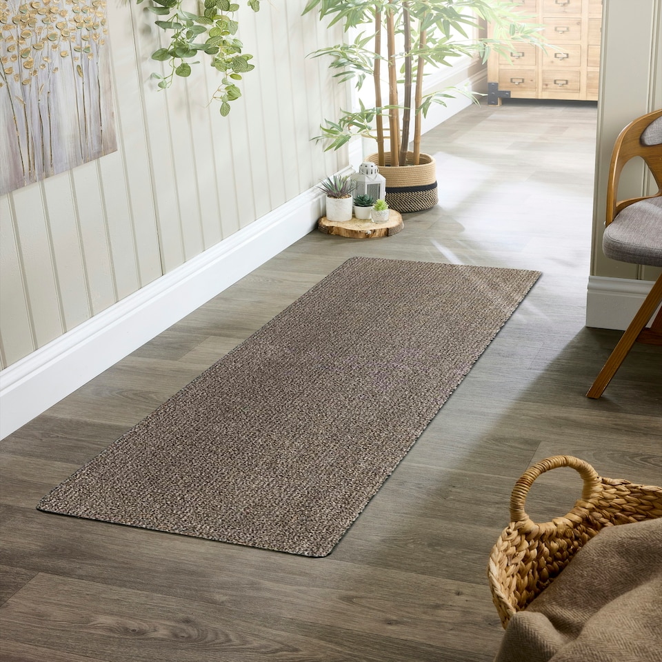 image 1 of My Mat Cotton Indoor Coffee 50x150