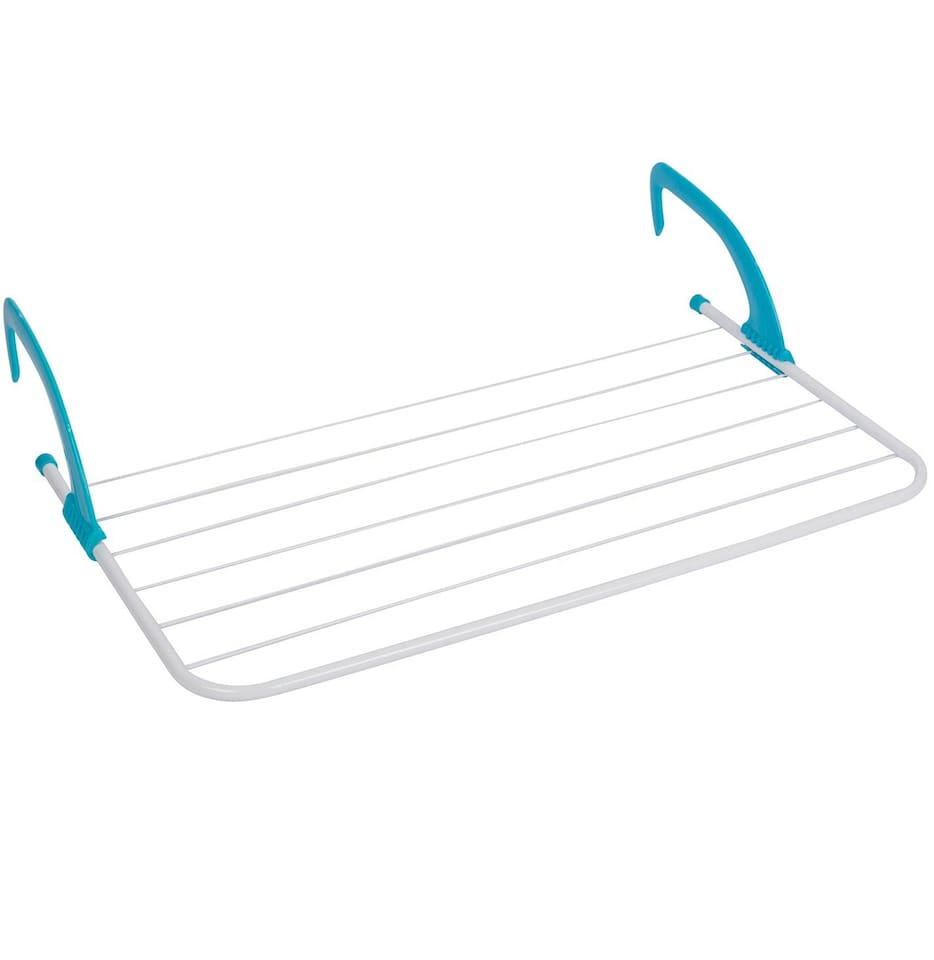 image 1 of XL Over Radiator Airer Clothes Washing Drying Indoor Rack Adjustable Rail Dryer