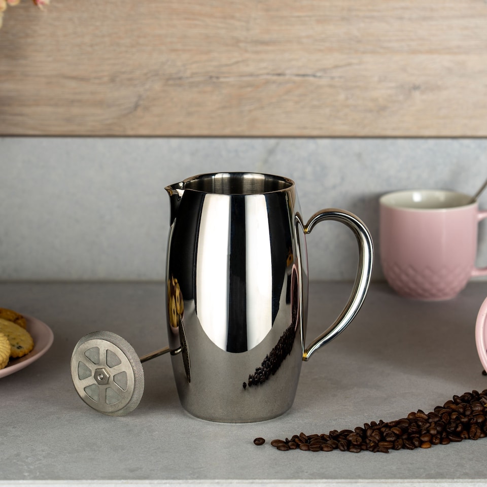 image 1 of Café Stal Bellux Thermal Cafetière, 1000ml / 3-4 Mugs / 8 Espresso Cups, French Press Coffee Pot
