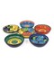 image 3 of Verano Spanish Ceramics Classic Spanish Food Bowl - 26cm Fish Scales | Multi | 1
