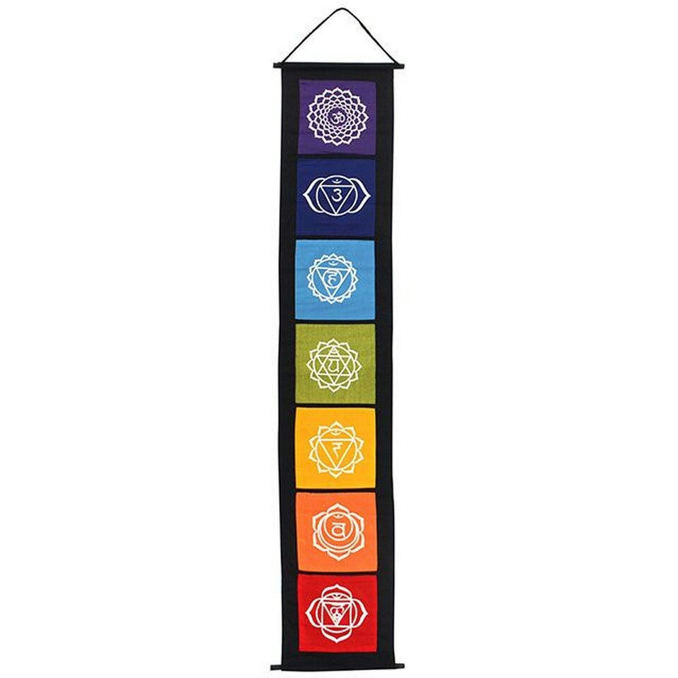 Something Different Chakra Symbol Banner - Multicoloured - One Size
