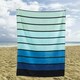 image 2 of Ombre Stripes Multi Beach Towel