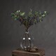image 2 of Hill Interiors Artificial Faux Viburnum Berry Spray - Blue/Green/Brown - 80cm