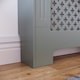 image 6 of Vida Designs Oxford Radiator Cover Painted MDF Cabinet, Grey, 78cm