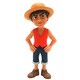 image 1 of One Piece Live Action MiniX Monkey D. Luffy Character Figure - Multicoloured - One Size