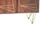 image 3 of Large Sideboard with 3 Doors Bishop Dark Mango Brown