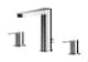 image 1 of Balterley Pride Modern Bathroom Round Deck 3 Tap Hole Basin Mixer Tap & Pop Up Waste