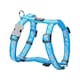 image 1 of Dog H-Harness Design Penguin Turquoise Blue | S