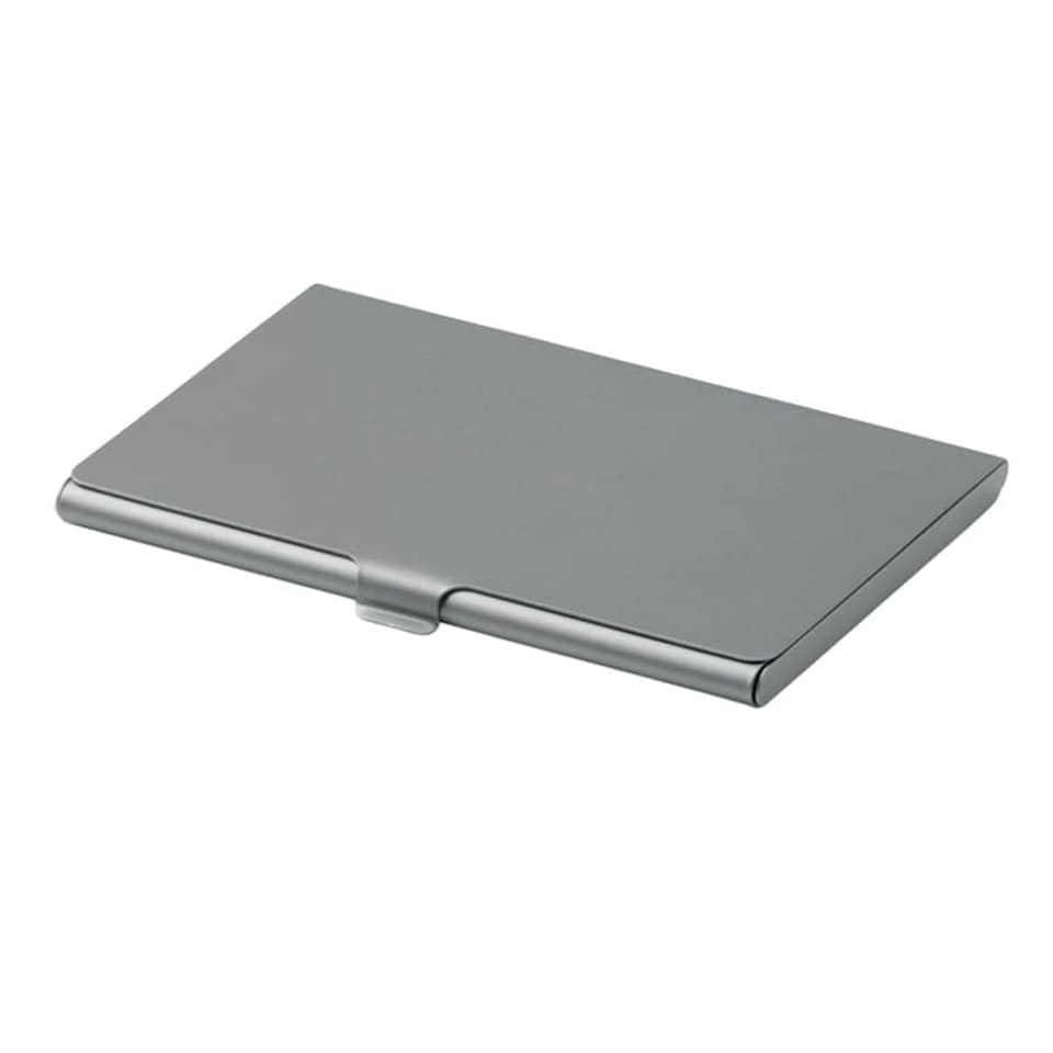 image 1 of MidOcean Stanwell Business Card Holder - Matt Silver - One Size | Multi | One Size