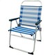 image 2 of Beach Chair Aktive Blue White 48 x 88 x 50 cm Aluminium Foldable (4 Units) N/A