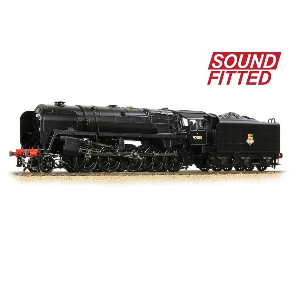image 1 of Bachmann 9F Class 92010 BR Early Black BR1F Tender (DCC-Sound)
