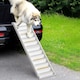 image 2 of Living and Home Folding Portable Dog Pet Stairs Ramp White