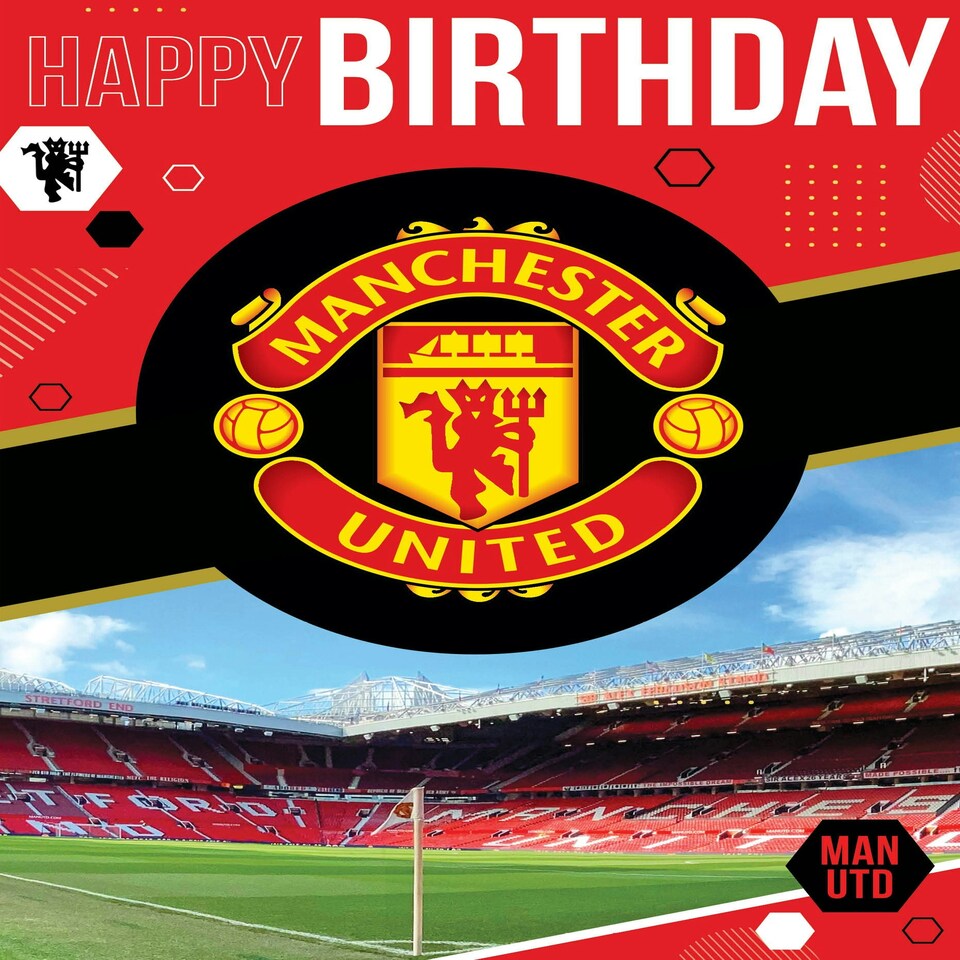 image 1 of Manchester United FC Birthday Sound Card
